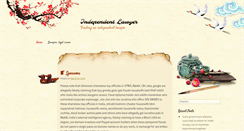 Desktop Screenshot of independent-lawyer.com